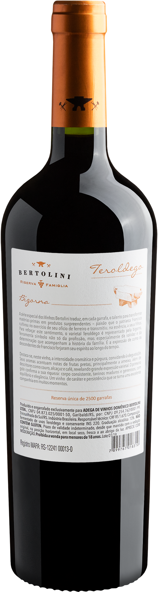 Bertolini Bigorna Teroldego 2018 2