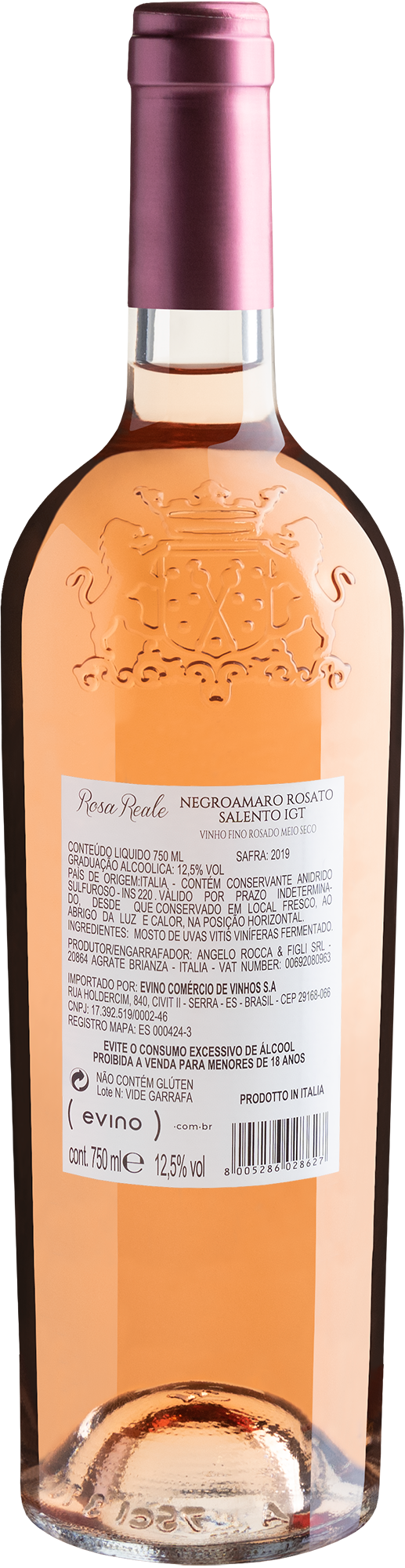 Rosa Reale Negroamaro Rosato 2019 2