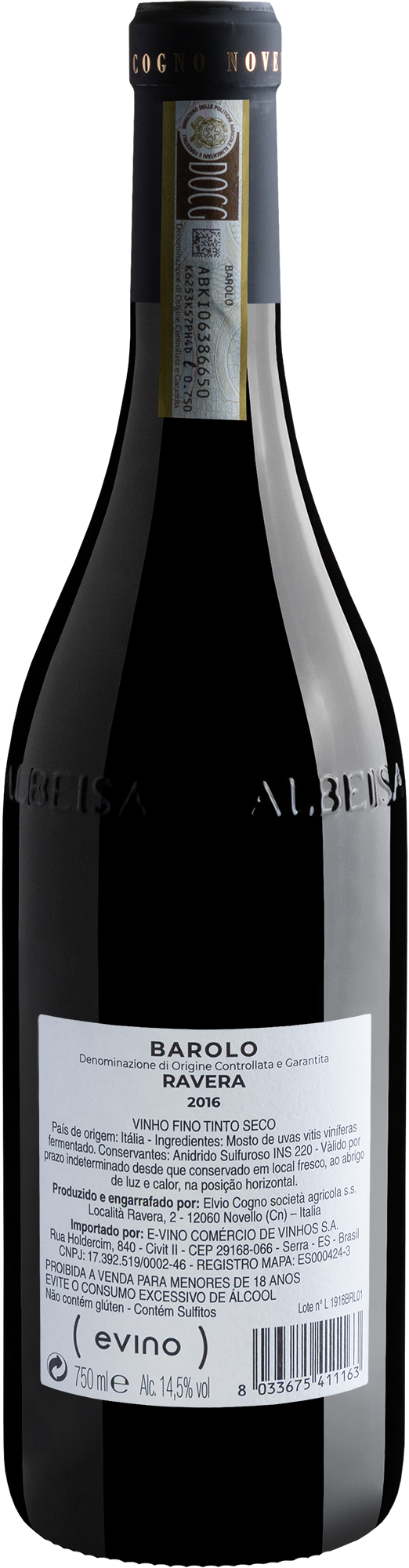 Elvio Cogno Ravera Barolo DOCG 2016 2