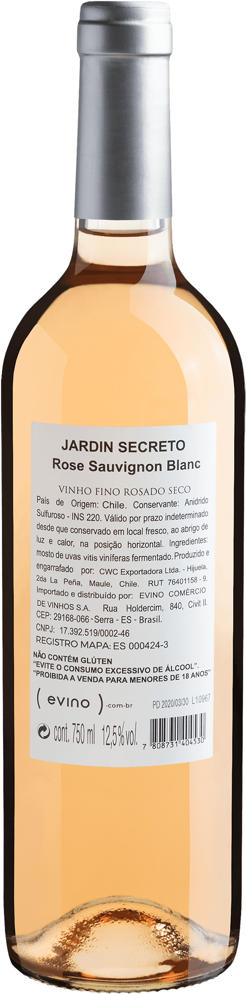 Jardin Secreto Sauvignon Blanc Rose 2019 2