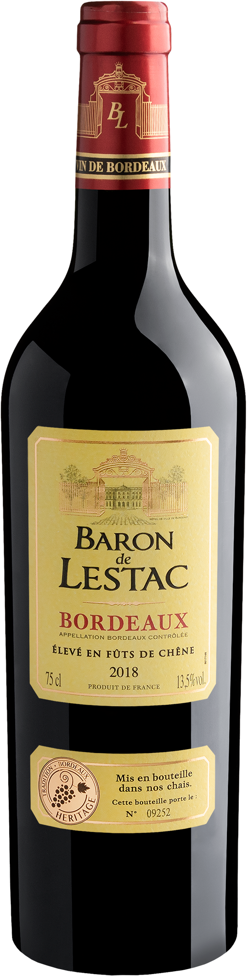 Baron de Lestac Bordeaux AOC 2018