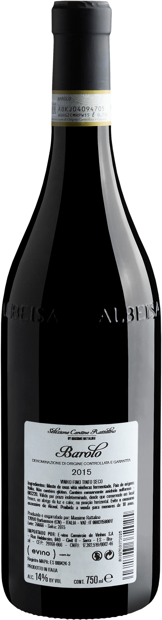 Selezione Cantine by Massimo Rattalino Barolo DOCG 2015 2