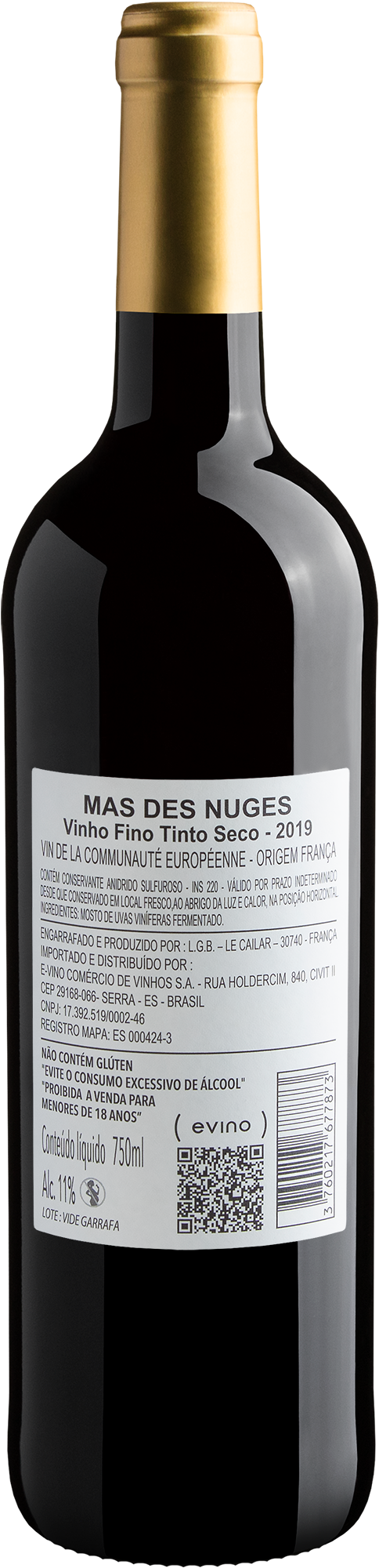 Mas des Nuges Tradition Vigneronne 2019 2