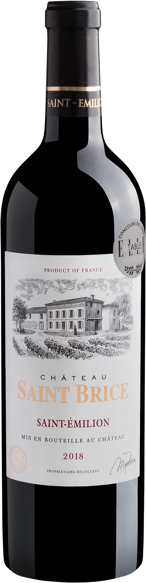 Château Saint Brice Saint-Émilion AOC 2018