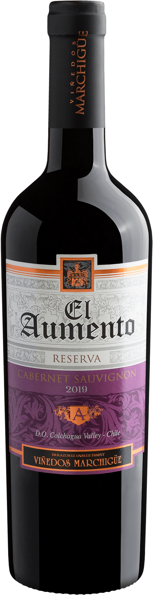El Aumento Cabernet Sauvignon Reserva Colchagua Valley 2019