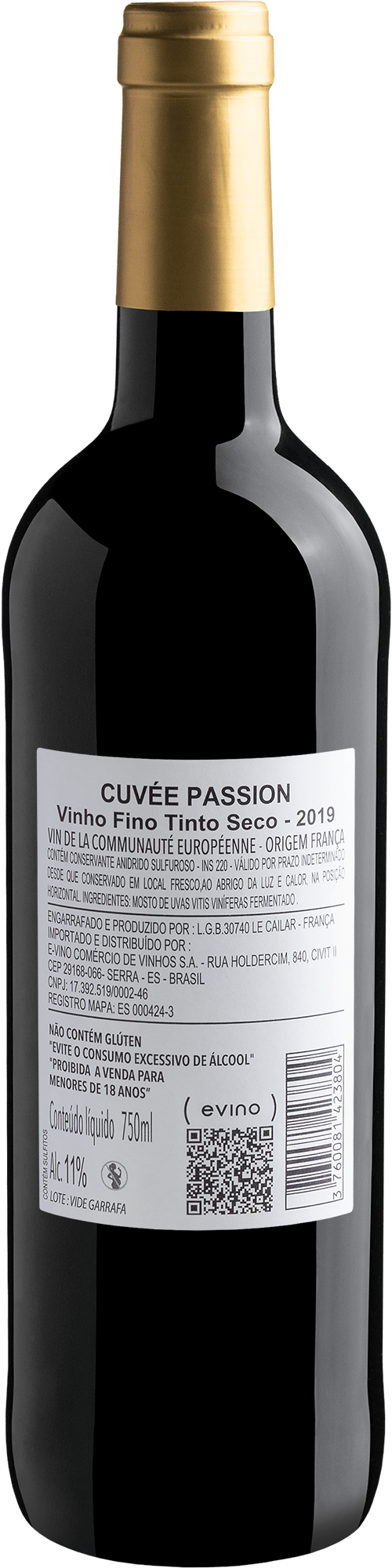 Cuvée Passion Rouge 2019 2