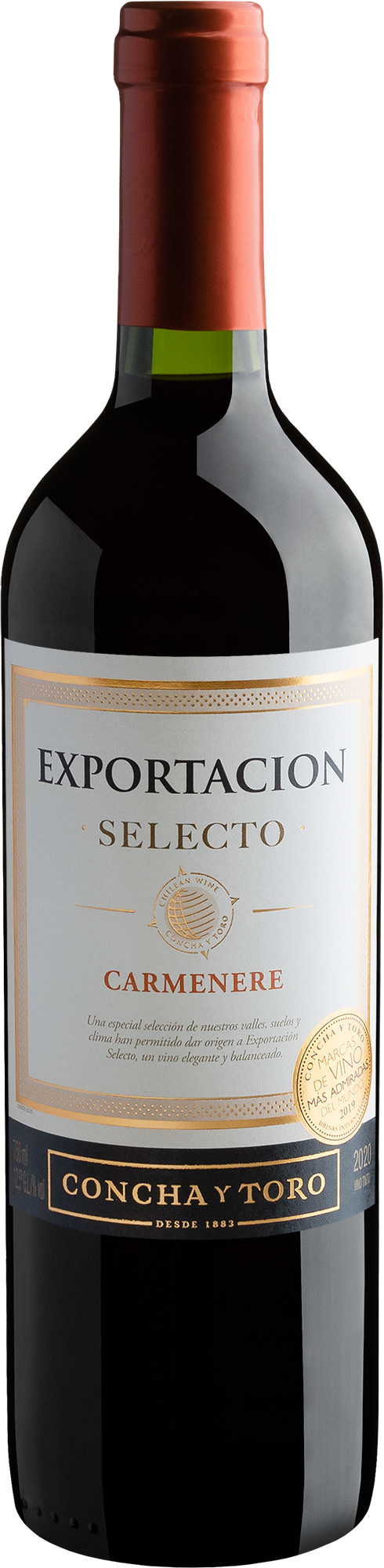 Concha y Toro Exportacion Selecto Carménère 2020