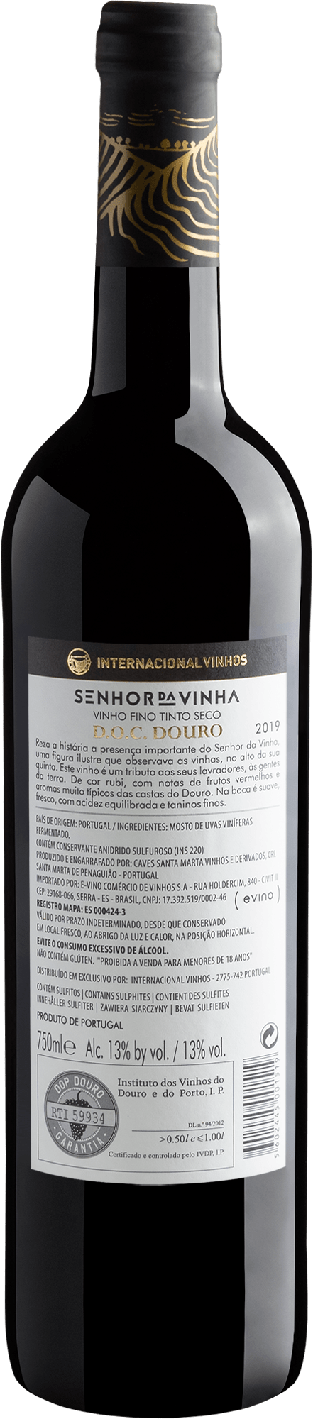 Senhor da Vinha Douro DOC 2019 2