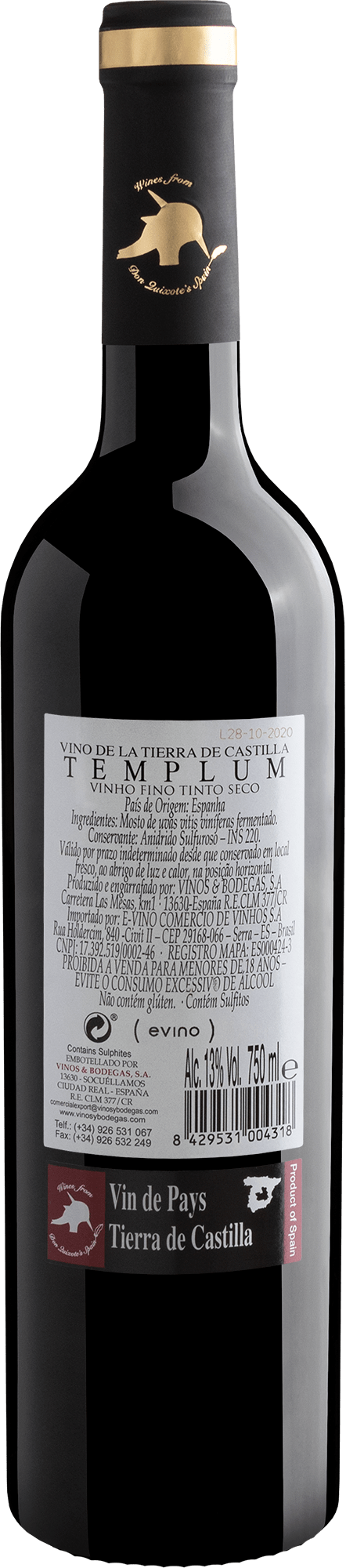 Templum Tempranillo 2