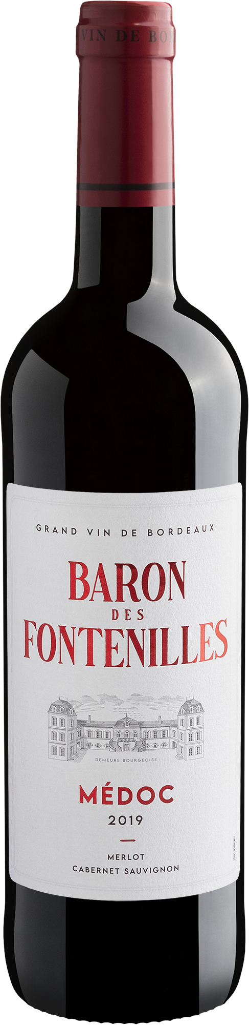 Baron des Fontenilles Merlot Cabernet Sauvignon Médoc AOP 2019