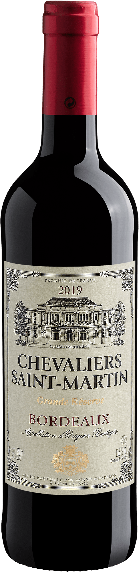 Chevaliers Saint-Martin Bordeaux AOP 2019