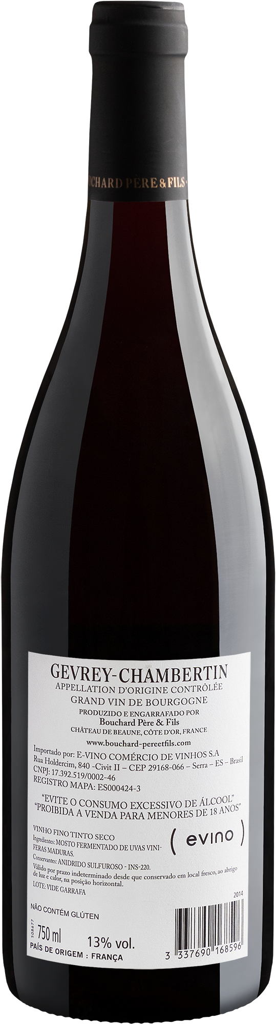 Bouchard Père & Fils Grand Vin de Bourgogne Gevrey-Chambertin AOC 2014 2