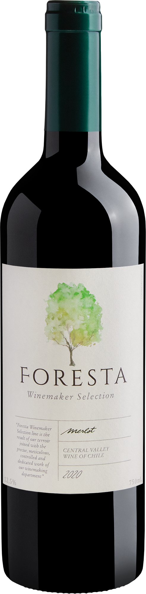 Foresta Winemaker Selection Merlot Central Valley D.O. 2020