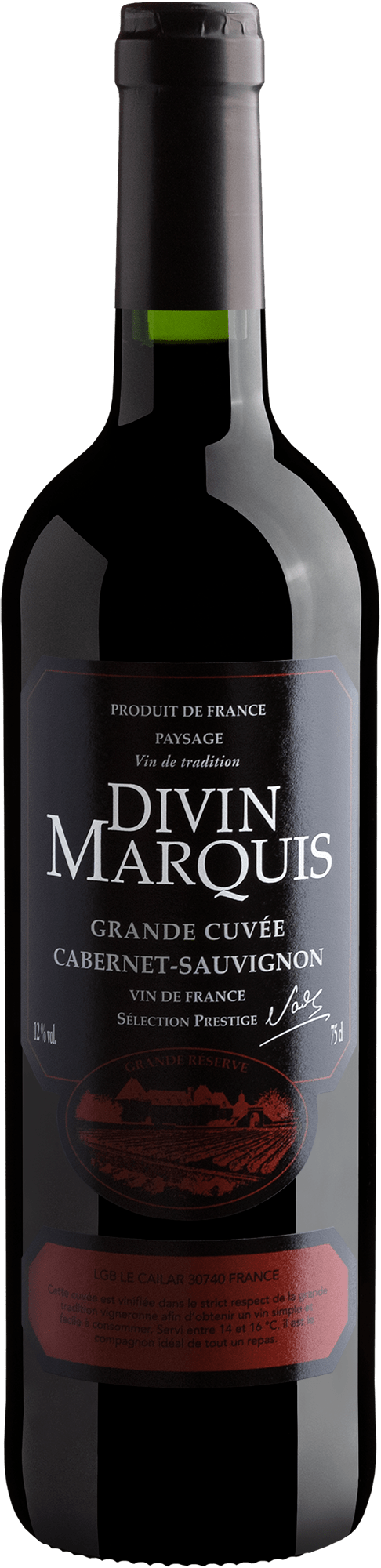 Divin Marquis Cabernet Sauvignon 2020