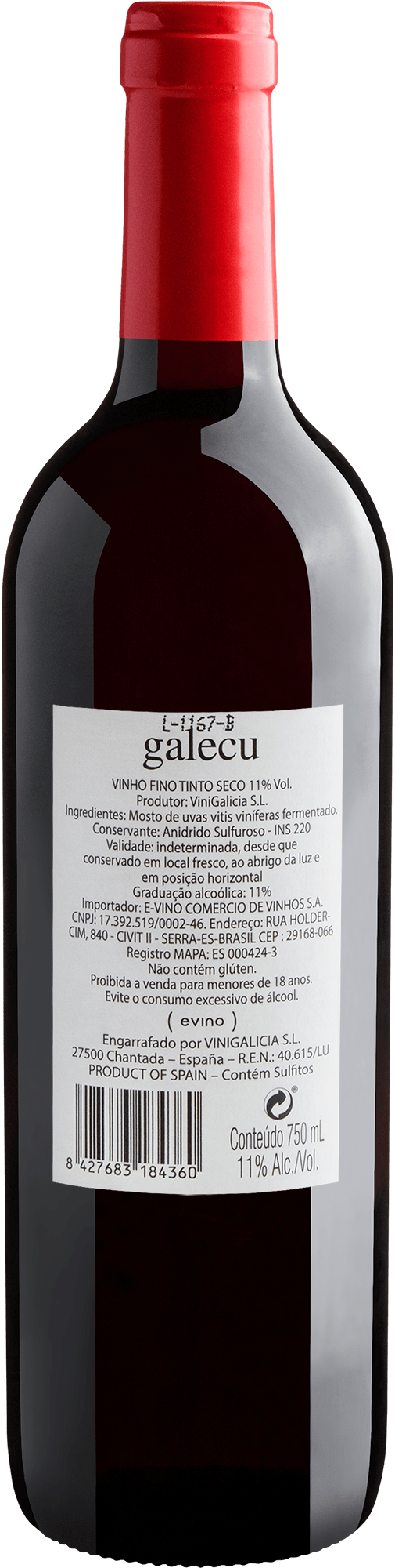 Galecu Vino Tinto 2