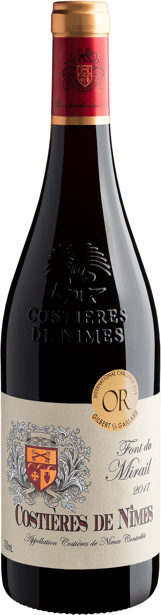 Font du Mirail Costières de Nîmes AOC 2017