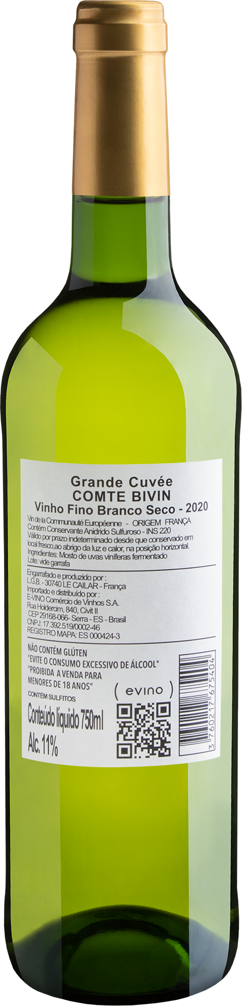 Comte Bivin Grande Cuvée 2020 2