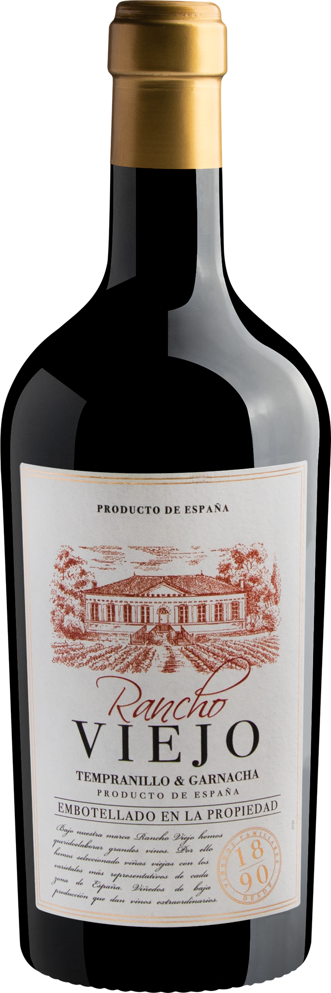 Rancho Viejo Tempranillo & Garnacha Ribera del Guadiana D.O.