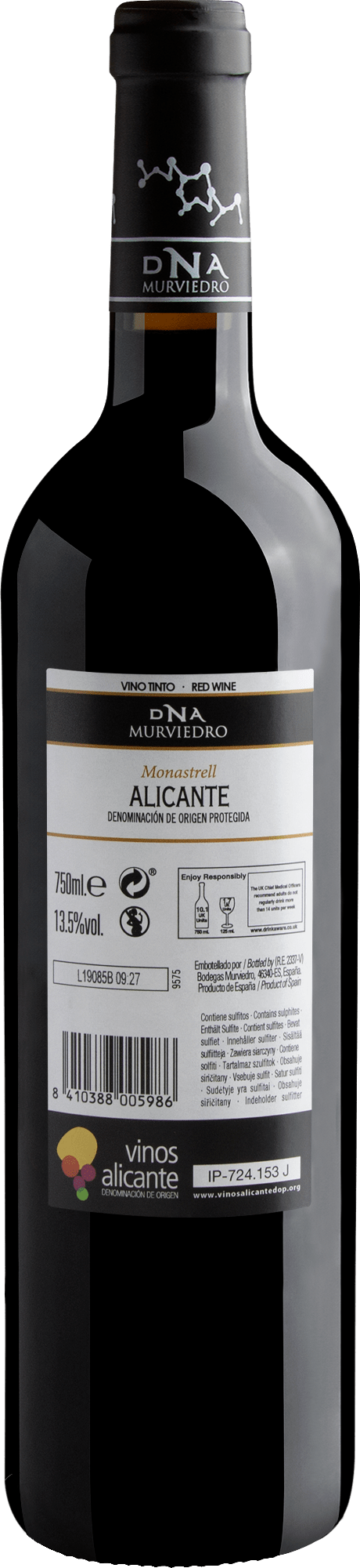 DNA Murviedro Monastrell Alicante DOP 2018 2