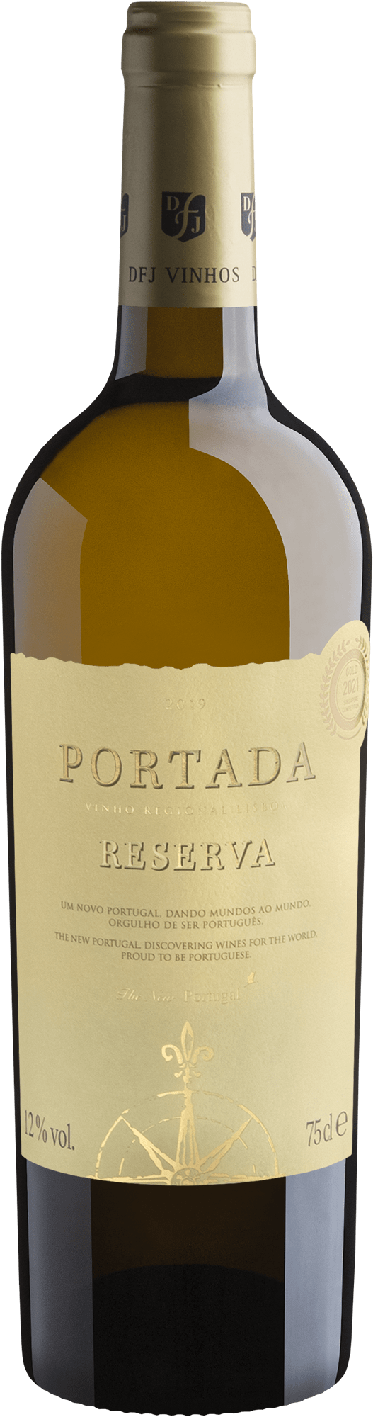 Portada Reserva Branco Vinho Regional Lisboa 2019