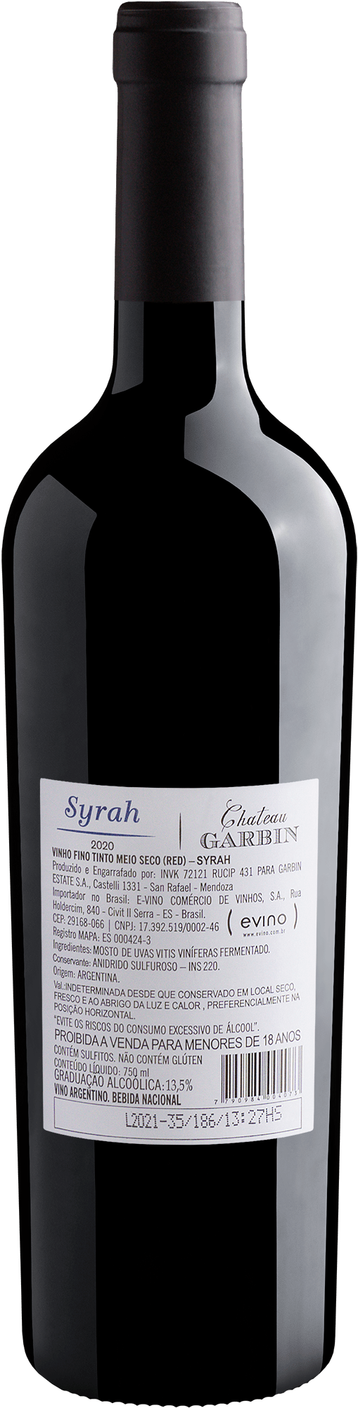 Chateau Garbin Syrah 2020 2