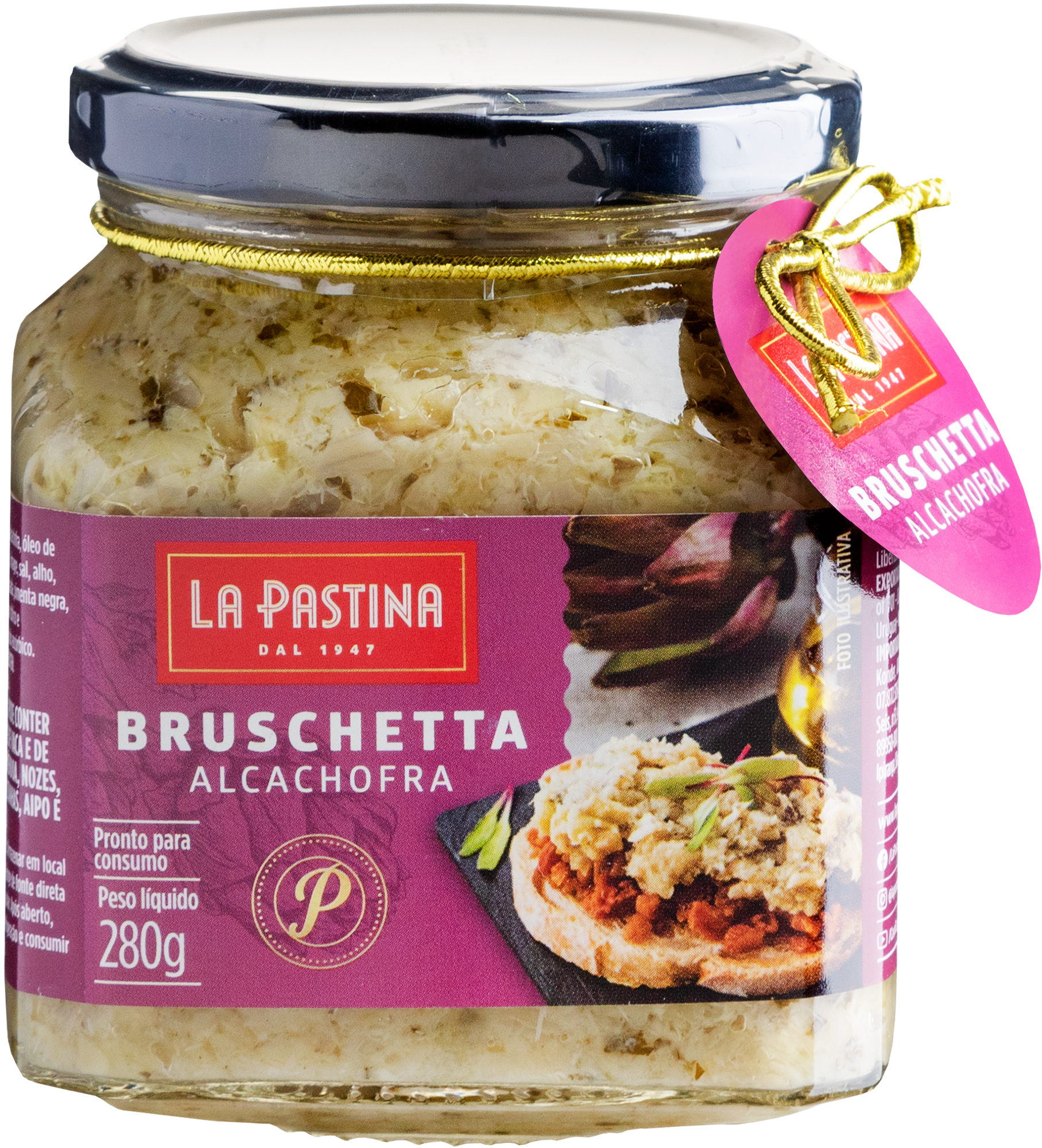 Bruschetta de Alcachofra La Pastina - 280g