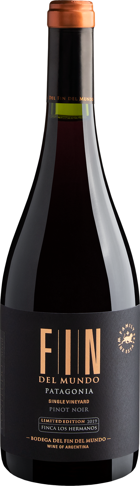 Fin Del Mundo Patagonia Single Vineyard Pinot Noir Limited Edition Finca los Hermanos 2019