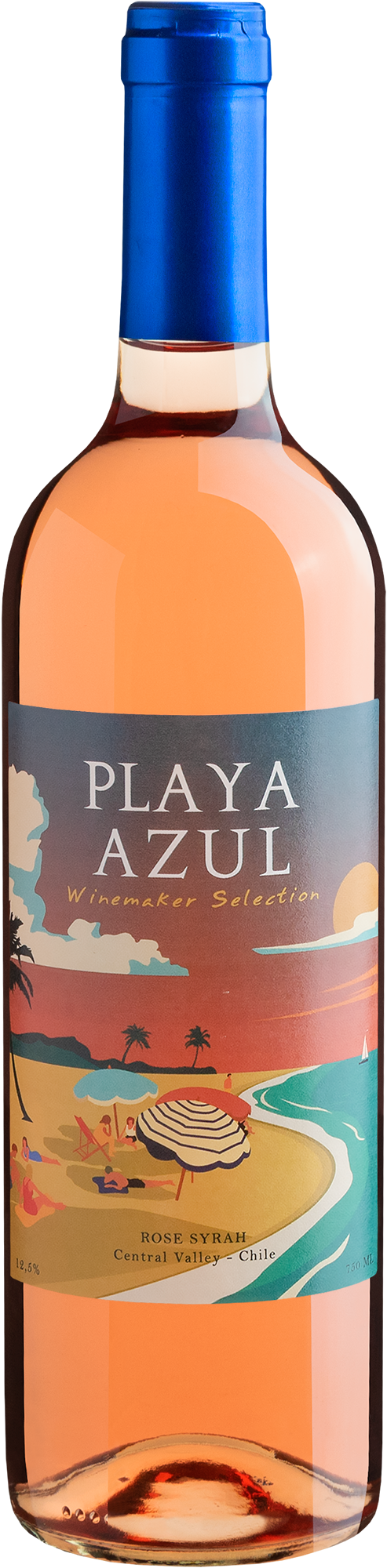 Playa Azul Winemaker Selection Rose Syrah Central Valley D.O. 2021
