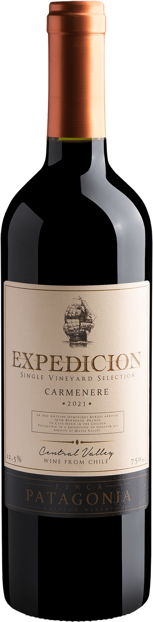 Finca Patagonia Expedicion Single Vineyard Selection Carménère Central Valley D.O. 2021