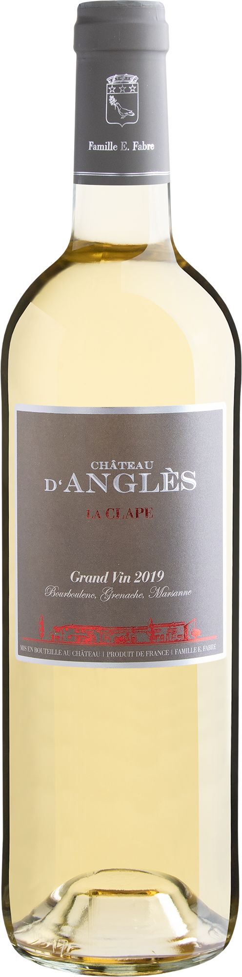 Château D'Anglès Grand Vin Bourboulenc Grenache Roussane La Clape AOC 2019