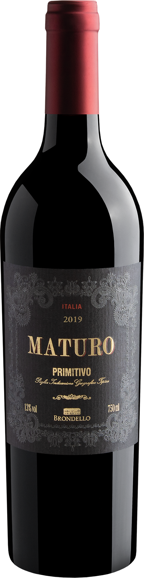 Brondello Maturo Primitivo Puglia IGT 2019