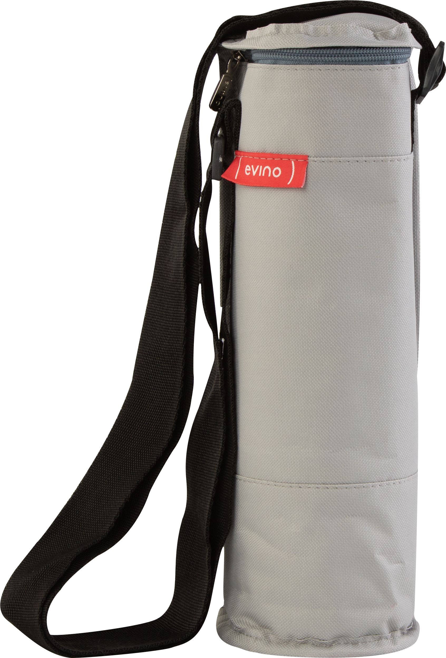 Bolsa Exclusiva Evino Cinza para 1 garrafa