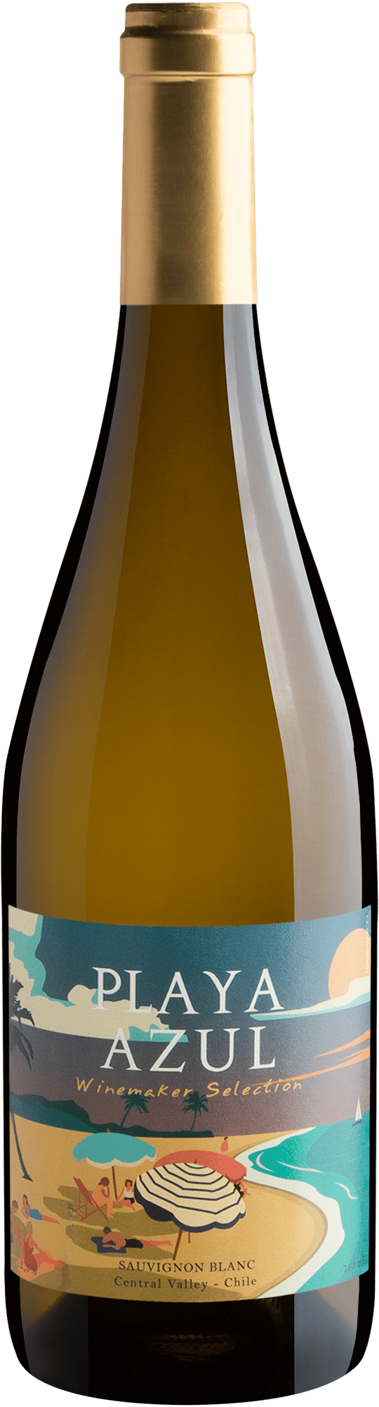 Playa Azul Winemaker Selection Sauvignon Blanc Central Valley D.O. 2022