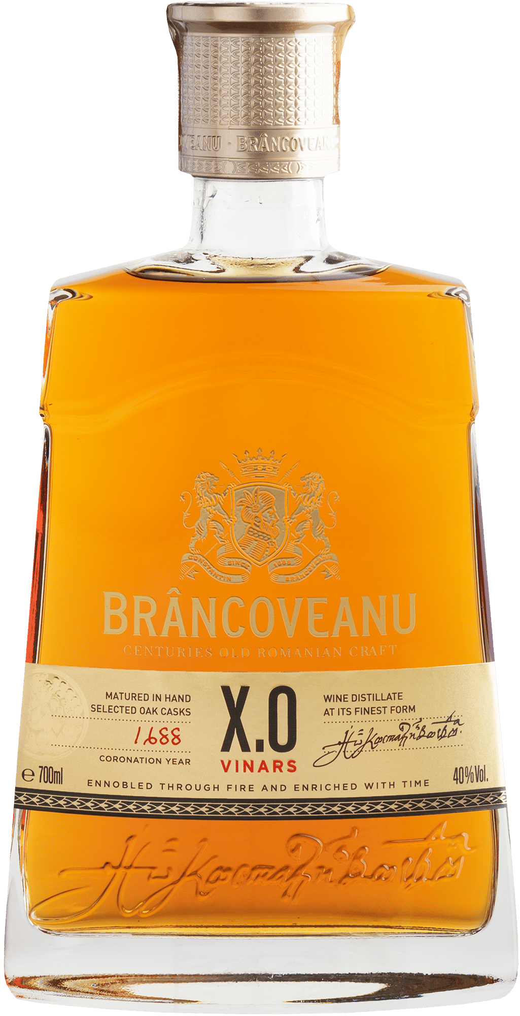 Brandy Brâncoveanu Vinars X.O - 700mL 2