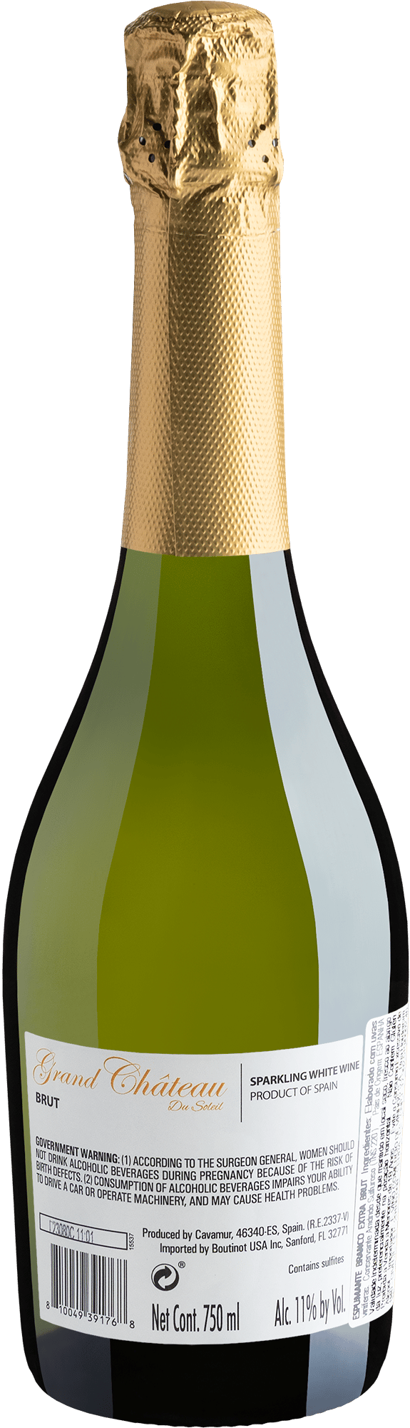 Grand Château Du Soleil Sparkling Wine Brut 2