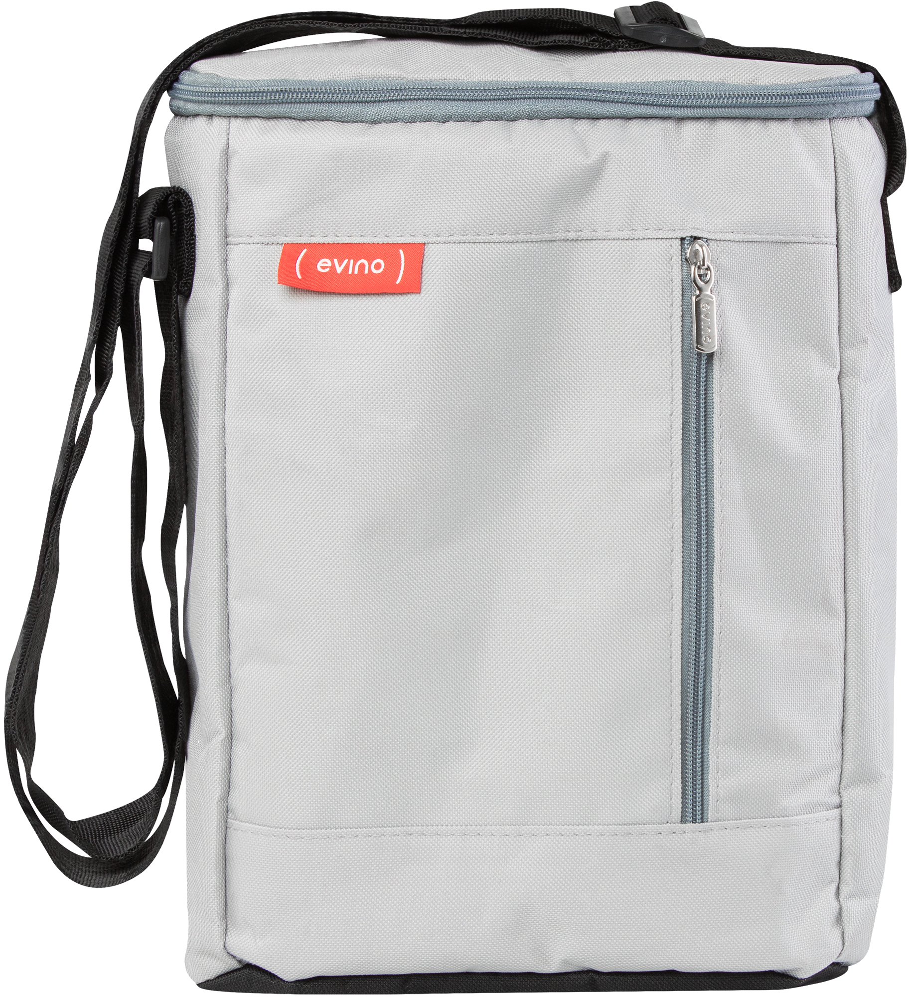 Bolsa Exclusiva Evino Cinza para 3 garrafas