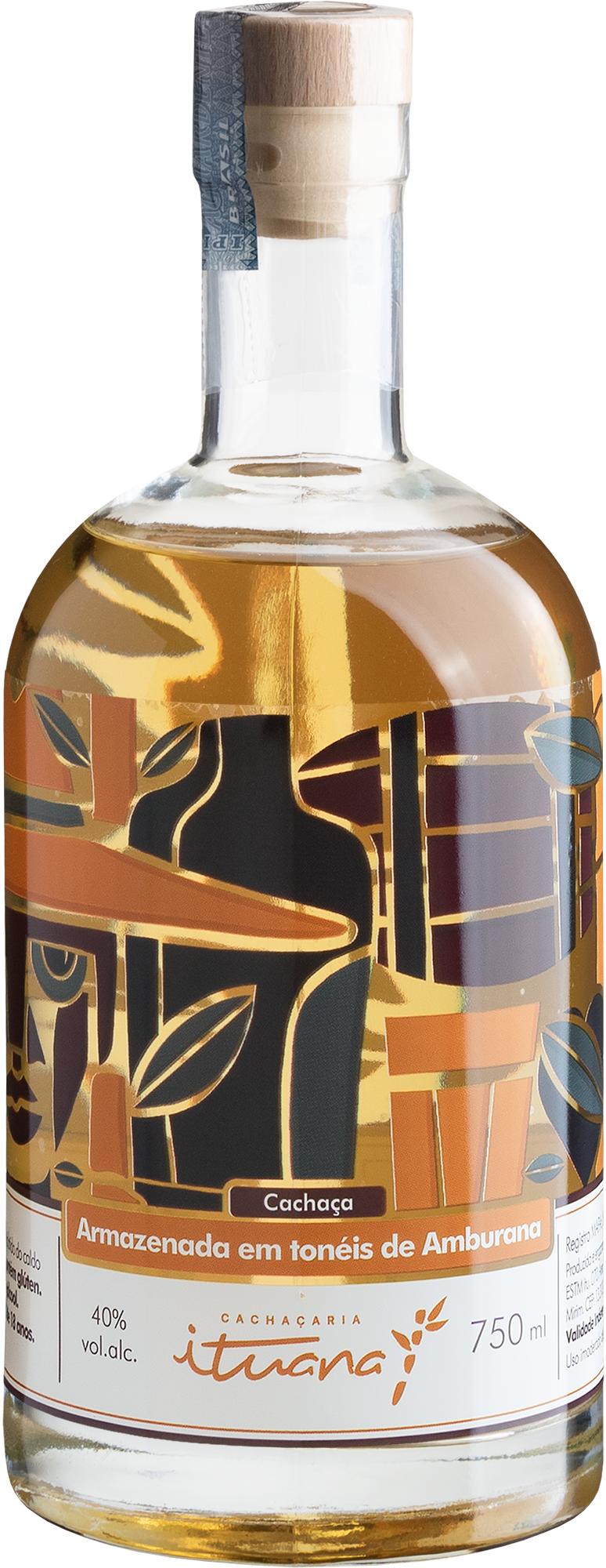 Cachaça Envelhecida Ituana Amburana - 750mL 2