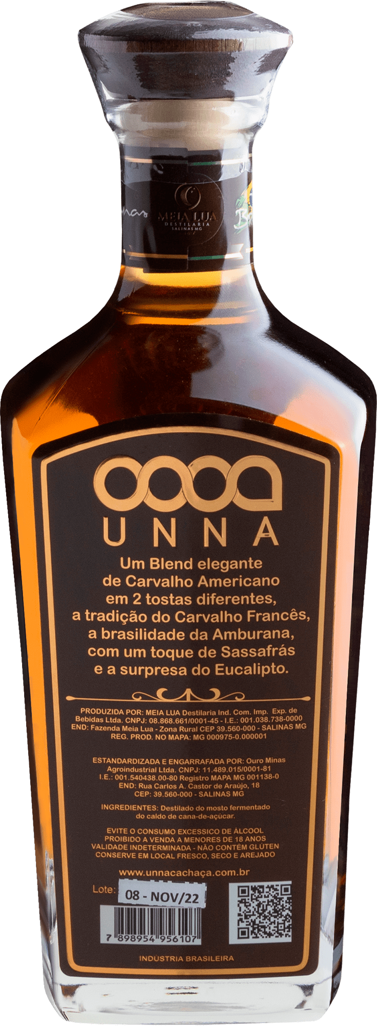 Cachaça Unna Ouro - 700mL 2