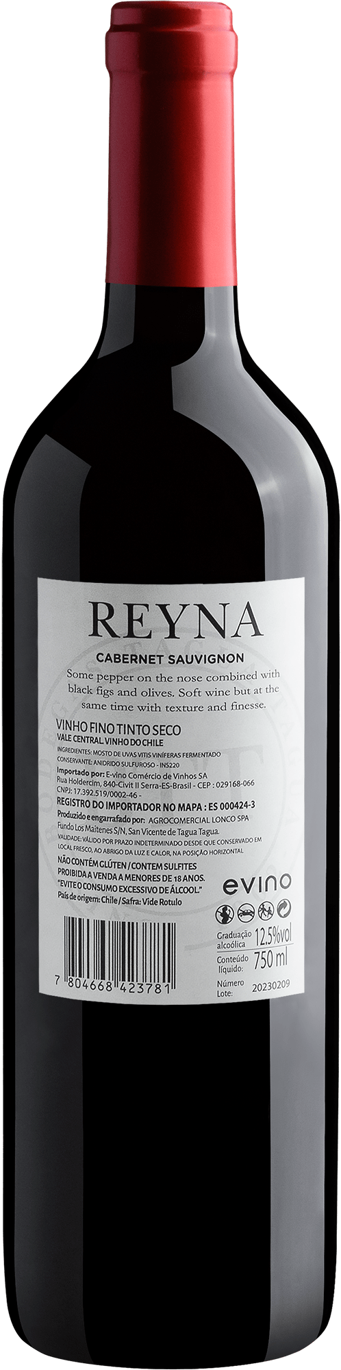 Reyna Cabernet Sauvignon Central Valley D.O. 2