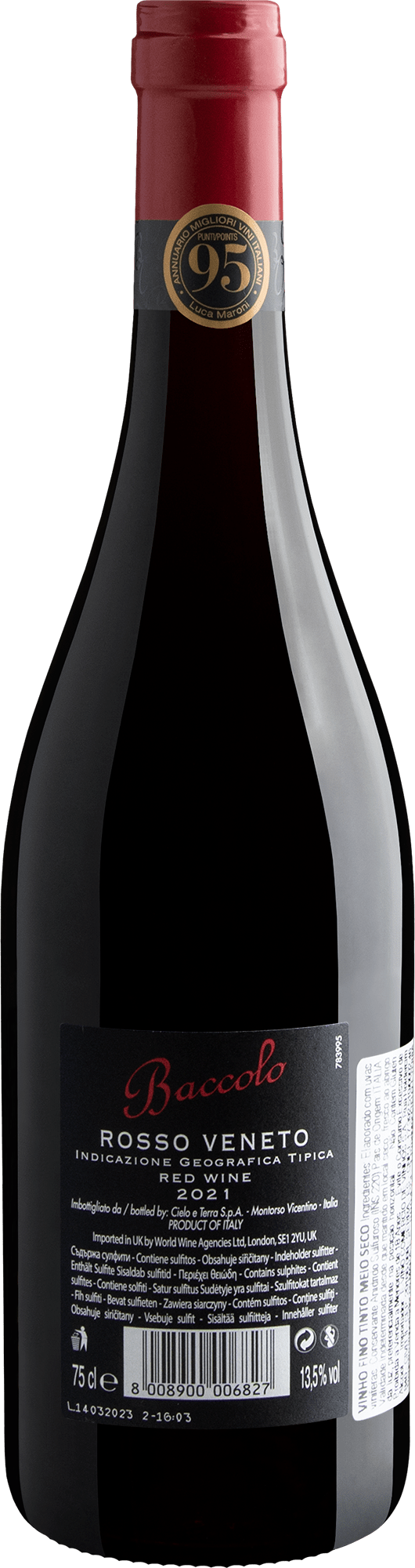 Baccolo Appassimento Rosso Veneto IGT 2021 2