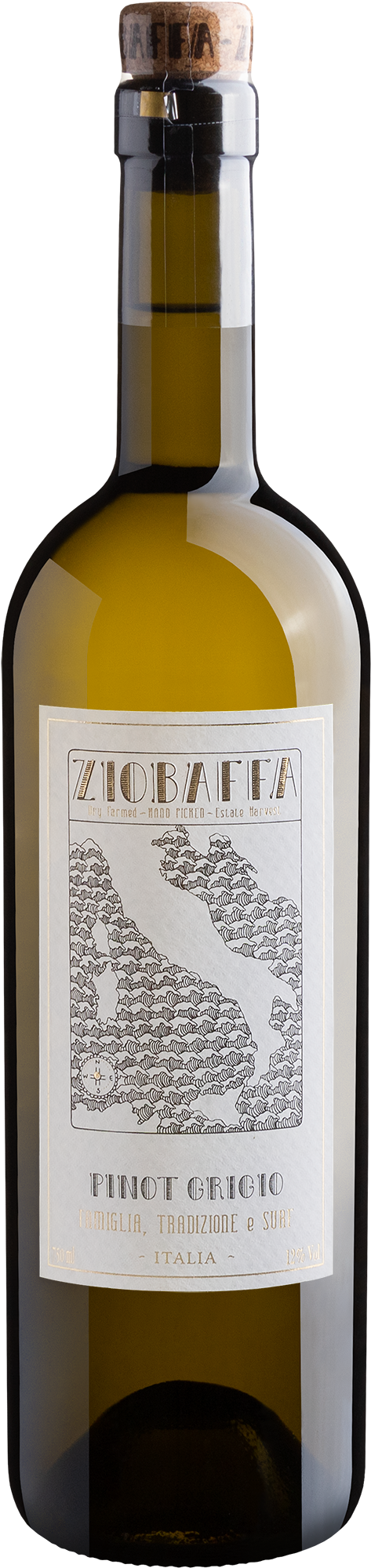 ZioBaffa Pinot Grigio Terre Siciliane IGT 2022