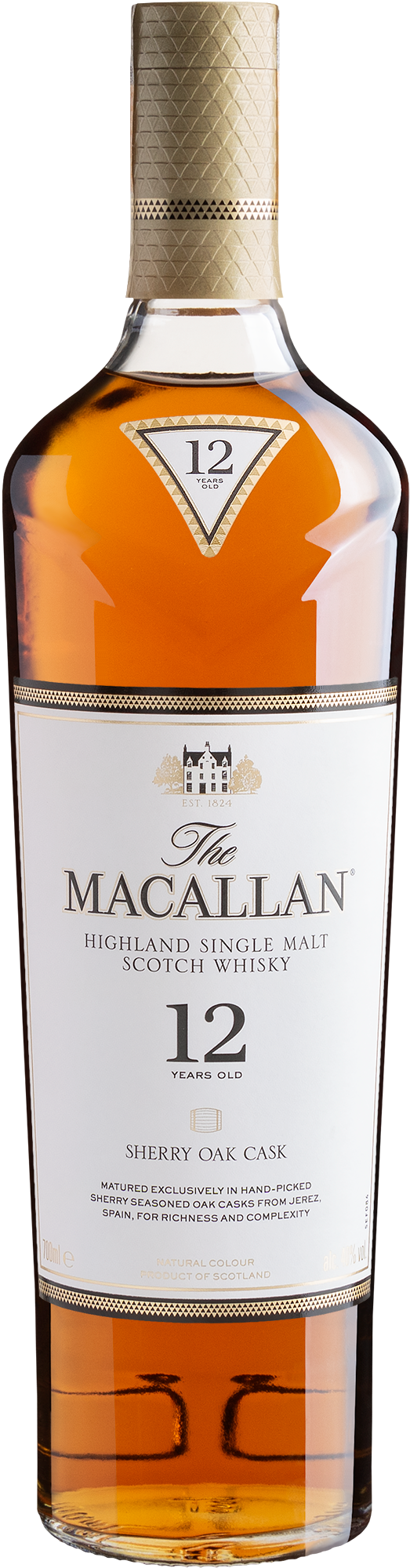 Whisky Macallan Sherry Oak 12 anos Single Malt - 700mL 2