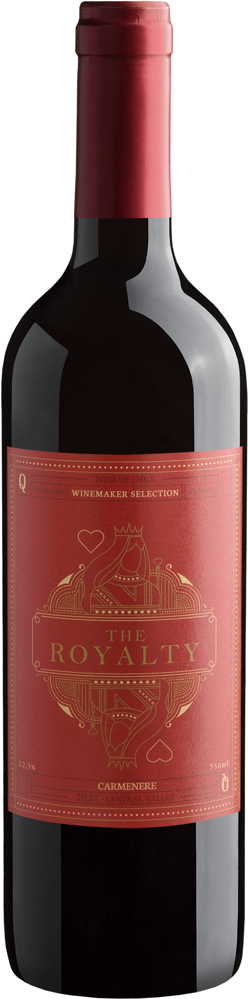The Royalty Winemaker Selection Carménère Central Valley D.O. 2023