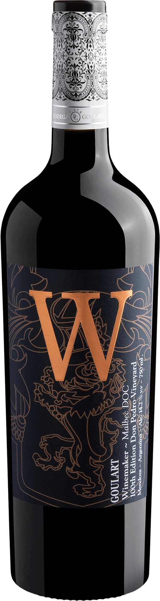Goulart W Winemaker Malbec 100th Edition Don Pedro Vineyard DOC 2022