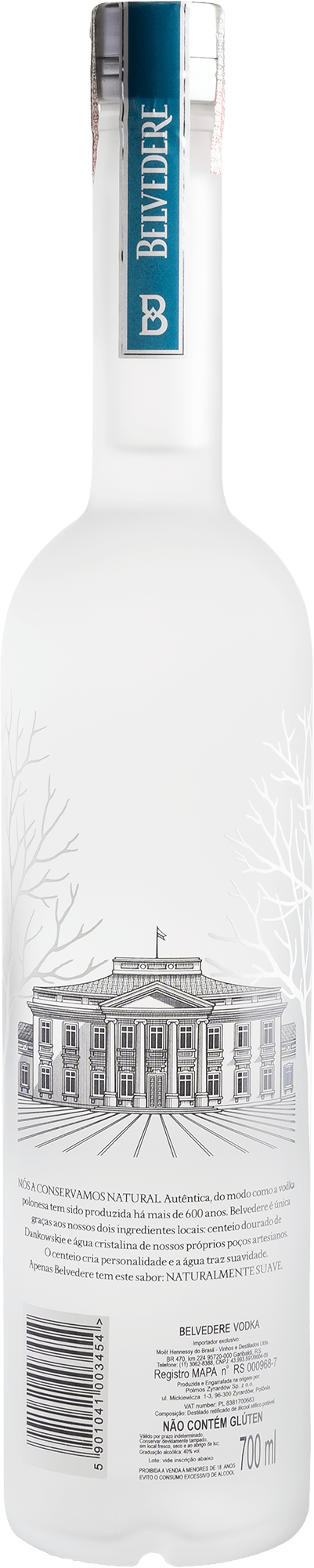 Belvedere Pure Vodka - 700mL 2