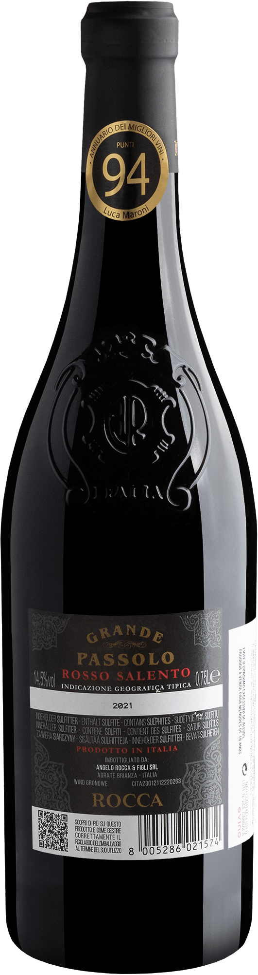 Rocca Grande Passolo Rosso Salento IGT 2021 2