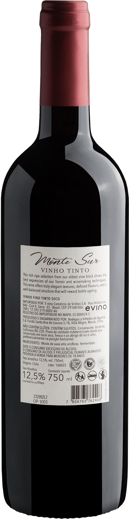 Monte Sur Single Vineyard Vinho Tinto 2