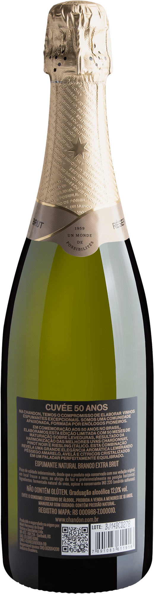 Chandon Cuvée 50 Anos Extra Brut 2