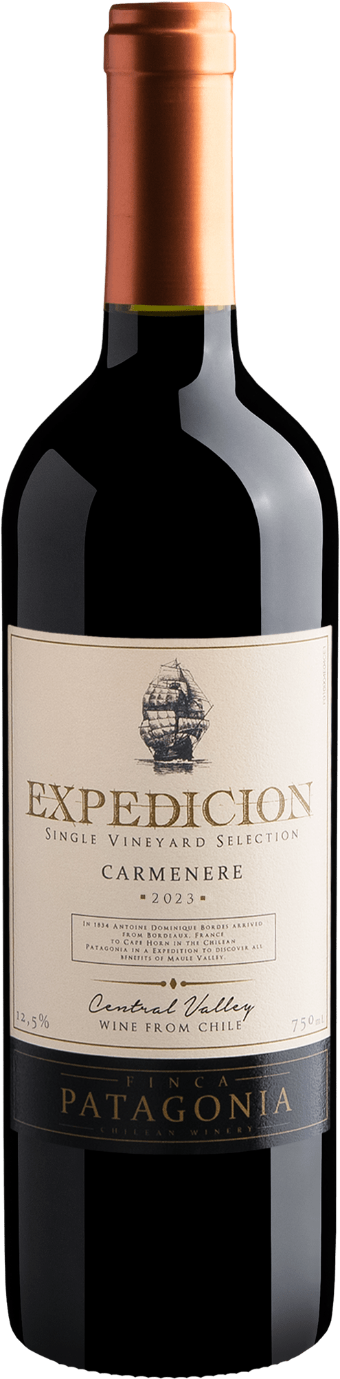 Finca Patagonia Expedicion Single Vineyard Selection Carménère Central Valley D.O. 2023