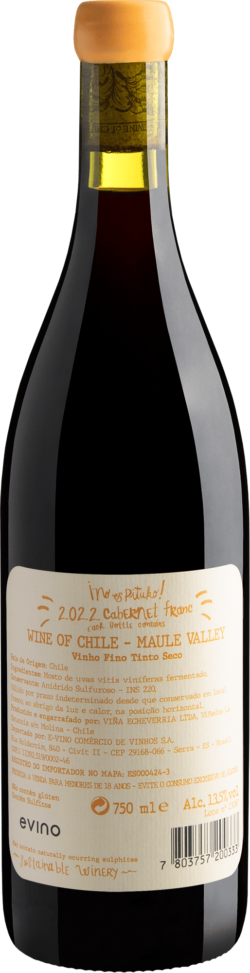 No es Pituko Cabernet Franc 2022 2